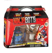 Ninja Bots Hilarious Battling Robots 2 Pack Red Dragon Black Tiger NEW in BOX