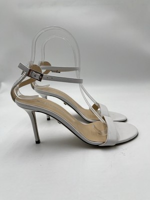Mach & Mach Special Heart sandals in white leathe Size 37.5