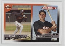 2005 Topps Total Fred Lewis Nate Schierholtz #704 0b0