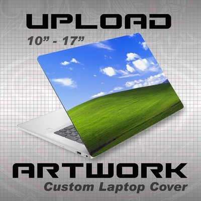 Upload Your Image Laptop Skin Vinyl Sticker for 10 to 17 Inch Tablets Customized