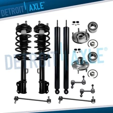 Front Struts Wheel Hub Bearing Rear Shock Sway Bar for Ford Escape Mazda Tribute