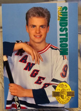 1993 Classic Four Sport Collection Niklas Sundstrom #192 New York Rangers