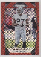 2017 Panini Prizm Red Power Prizm 31/49 Jared Cook #132 ti8