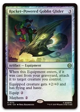 Rocket-Powered Goblin Glider #172 (Foil) (NM) Spider-Man SPM Magic MTG