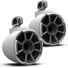 Wet Sounds REV 10 SE W - Matte White 10" Tower Speakers w/ Swivel Clamps