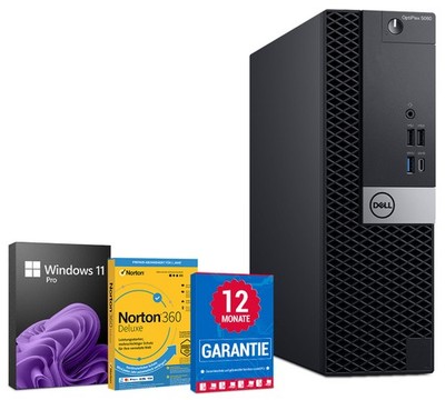 Dell OptiPlex 5060 Desktop Computer i5-8500 8GB 256GB SSD Win11Pro