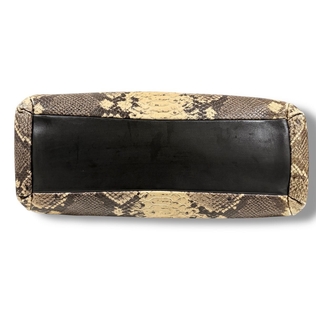 Excellent condition COACH python pattern snake em… - image 7