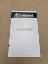 Gamecube Health  Safety Precautions Booklet C/pm- Dol-usa-2