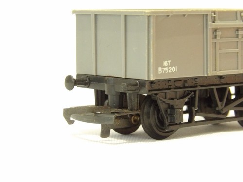 Hornby - Grey Steel Mineral Wagon - B75201 - OO Gauge - Picture 7 of 7