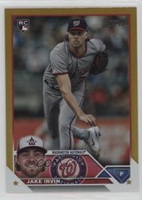 2023 Topps Update Gold Foil Jake Irvin #US224 u0u