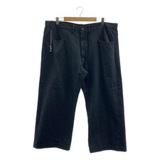 Yamamoto Japanese Designer Zip Wide Pants Black Size 2 Used 2013AW