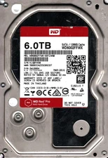 WD6002FFWX-68TZ4N0 S/N: K1G0Y WESTERN DIGITAL 6TB THAILAND MAR 2016