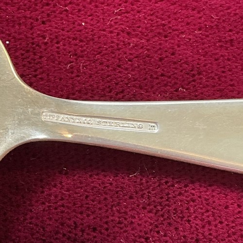 Vintage Tiffany & Co. Sterling Silver Baby Serving Set Of 4 Marked S.T.G. M. - Picture 7 of 14