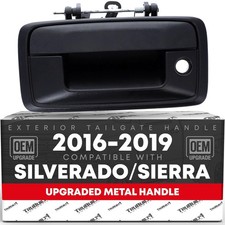 Tailgate Handle Assembly, Upgraded Metal - Compatible with 2016-2019 Chevrole...