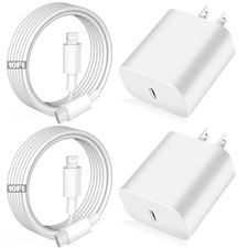 iPhone Fast Charger,Apple Charger Super Quick iPhone Charger Fast Charging,2Pack