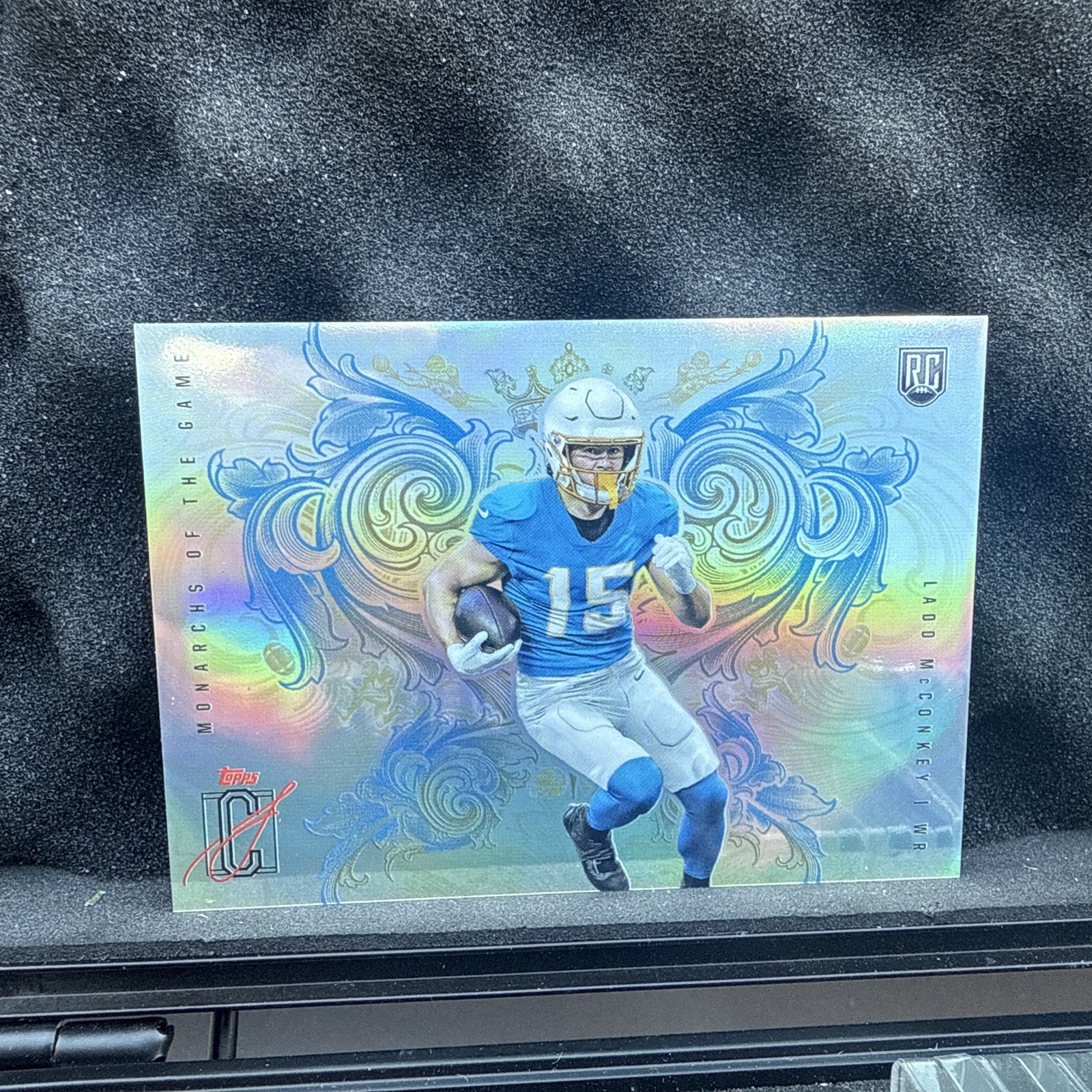 LADD MCCONKEY 2024 TOPPS SIGNATURE CLASS MONARCHS OF THE GAME #MG-12 RC CASE HIT