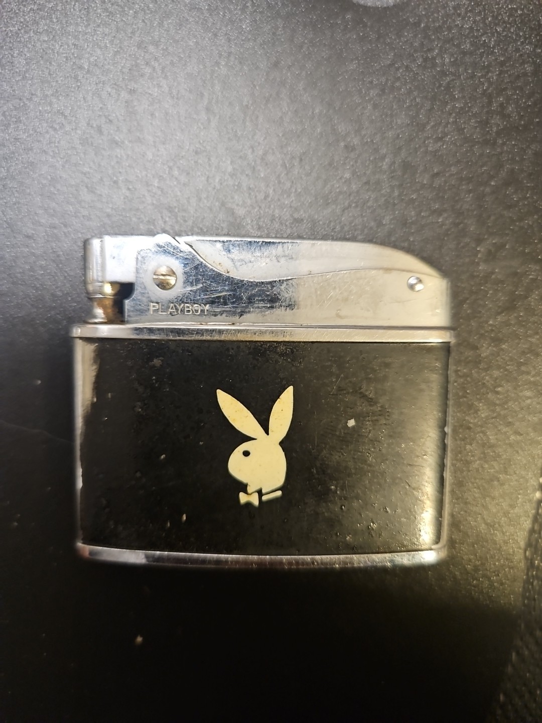 Vintage 1960s Play Boy Bunny Logo Cigarette Lighter 