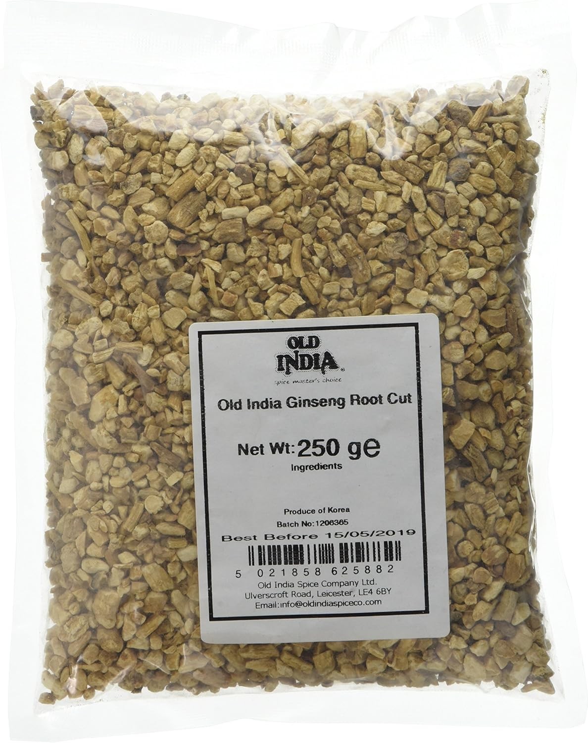 Old India Ginseng Root Cut 250 g