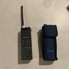 BENDIX KING KX99 AVIATION HANDHELD RADIO W/BATTERY & CASE UNTESTED AS IS