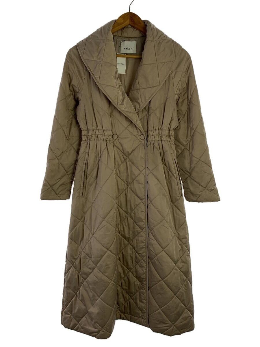 ALTRA Cappotto ANAYI altro trapuntato collo scialle 34 poliestere panna