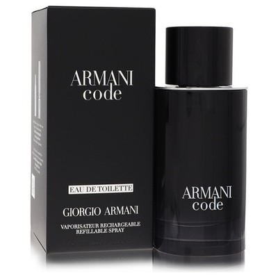 Armani Code by Giorgio Armani Eau De Toilette Spray Refillable 2.5 oz For Men