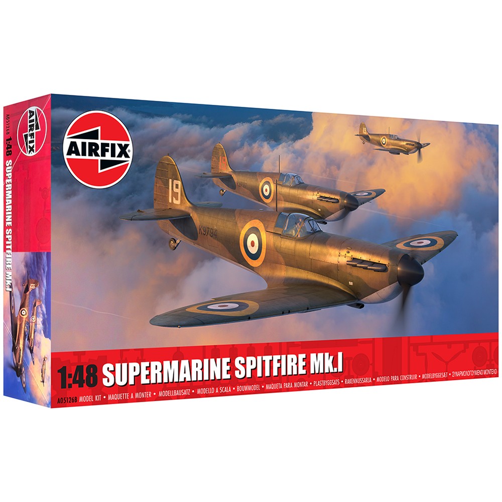Airfix A05126b Supermarine Spitfire Mk.i 1:48 Model Kit - Image 15