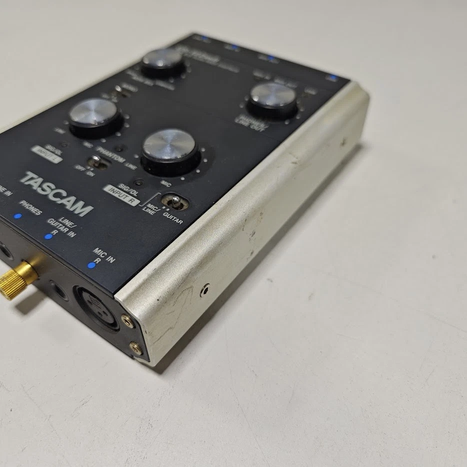 Tascam US-122MKII USB Audio/Midi Interface - Für Teile / Reparatur - Bild 4 von 4
