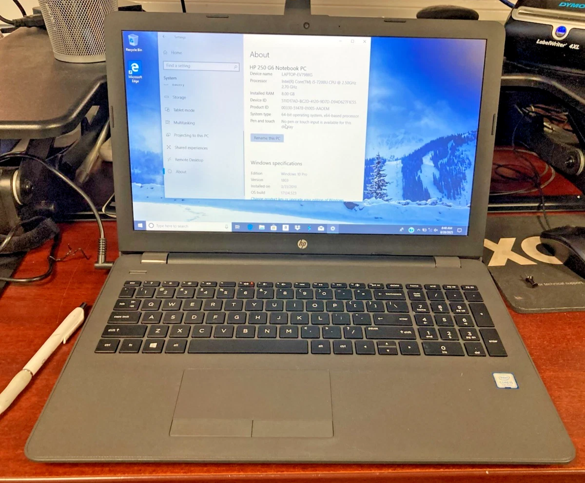 HP Windows 10 Intel Core i5 7th Gen. PC Laptops & Netbooks for