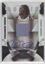 2009 Certified Freshman Fabric Signatures 215/399 DeMarre Carroll #194 Auto nd3