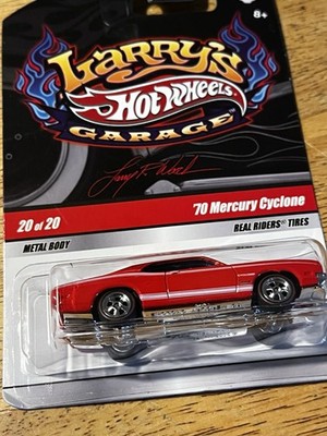 2008 Hot Wheels Larry's Garage '70 Mercury Cyclone (RED) READ SEALED IN BOX