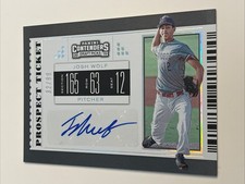 2019 Panini Contenders Draft Picks Josh Wolf /99 Auto Prospect Ticket Guardians