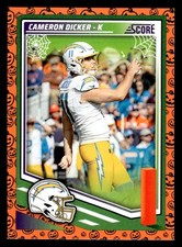 2025 Score-A-Treat #127 Cameron Dicker Card Los Angeles Chargers