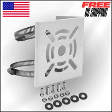 Vertical Pole Mount for Security Camera Universal Metal Bracket WLoops for CCTV