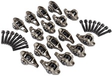Jegs Rocker Arm Set With Upgraded Trunnion Kit With Offset Intake Rockers For Jegs Rocker Arm Set With Upgraded Trunnion Kit With Offset Intake Rockers For