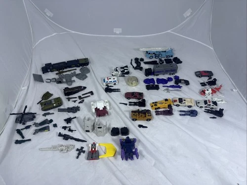 LOT Transformers G1 Complete And Broken Sets W/ Gun Missiles Weapon Fist & Extra