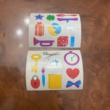 Vintage Mrs Grossmans Set Of 2 Micro Items Sticker Mods