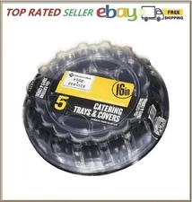 Member's Mark 16" Catering Tray with Covers (5 ct.)