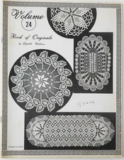 Book of Originals Volume 24 Elizabeth Hiddleson Crochet Doily Patterns