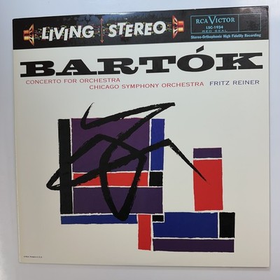 Concerto For Orchestra LP Vinyl Record Bela Bartok Living Stereo