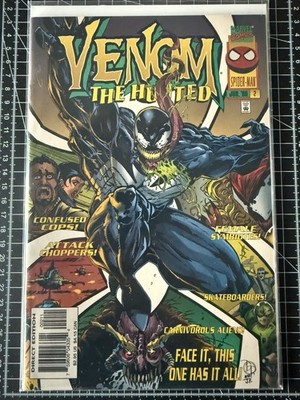 Venom The Hunted #2  Spider-Man 1996 Marvel