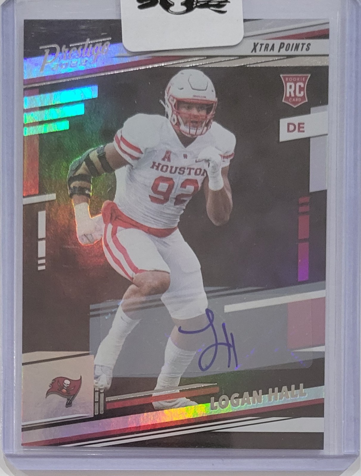Logan Hall Panini Prestige #354 Xtra Points Premium Signature