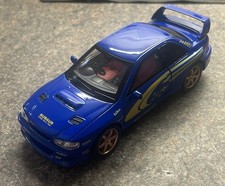 1/32 Subaru Impreza WRX 22B STI JDM Rally Car Diecast Toy Car Model with Lights