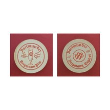 Dortmunder Bergmann Pils DBB Brauerei Bierdeckel Bier