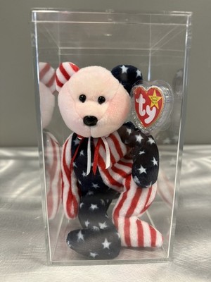 Ty Beanie Baby ''Spangle'' 1999 with Pink Face - Retired - All Tag Errors (RARE)