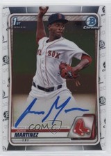 2020 Bowman Chrome Prospect Auto Joan Martinez #CPA-JMA Auto zi1