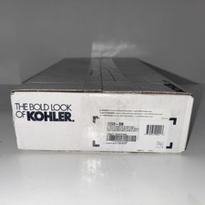 Kohler Clearflo Toe Tap Bath Drain, Solid Brass - Vibrant Brushed Nickel