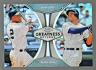 AARON JUDGE  DEREK JETER YANKEES TOPPS GREATNESS RETURNS CARD  GRE-6 NM