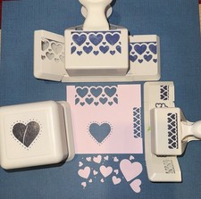 3x Heart Paper Punch