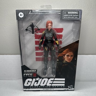 G.I. Joe Classified Series SCARLETT Snake Eyes Origins 6  Figure Hasbro #20