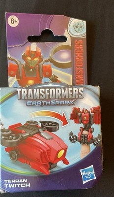 Hasbro Transformers EarthSpark Tacticon Terran Twitch 2.5'' Action Figure Toy